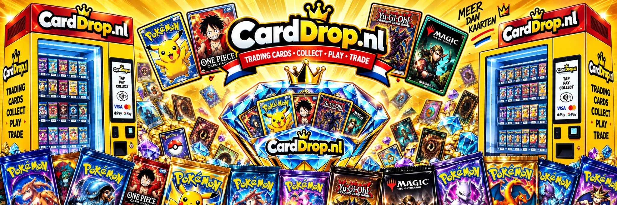 CardDrop.nl trading card banner